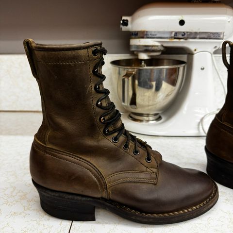 Nicks Lace Up Heritage in Horween Steel Predator