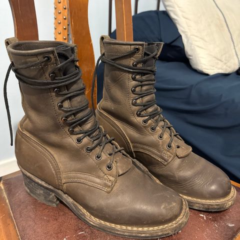 Nicks Lace Up Heritage in Horween Steel Predator