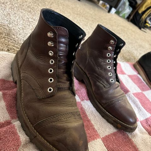 Thursday Boot Company Captain in Rugged&Resilient Whiskey