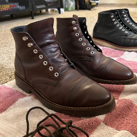 Thursday Boot Company Captain in Rugged&Resilient Whiskey