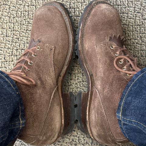 Nicks Urban Logger in Seidel MaxSupport Walnut Roughout