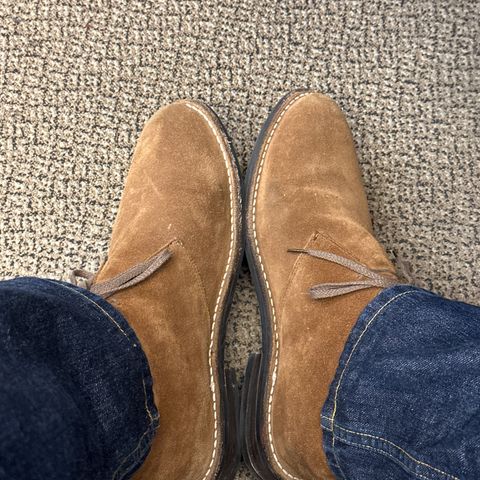 Thursday Scout in Cognac WeatherSafe Suede