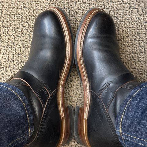 John Lofgren Wabash Engineer Boots in Black