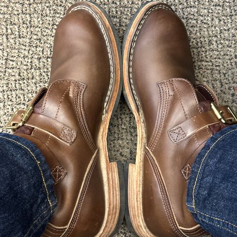 Nicks Heritage TankerPro in Horween British Tan Chromexcel