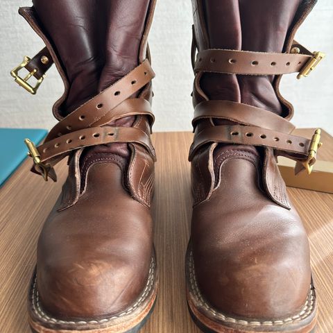 Nicks Heritage TankerPro in Horween British Tan Chromexcel