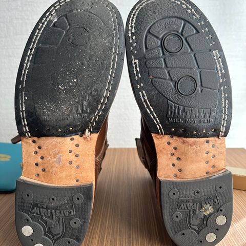 Nicks Heritage TankerPro in Horween British Tan Chromexcel