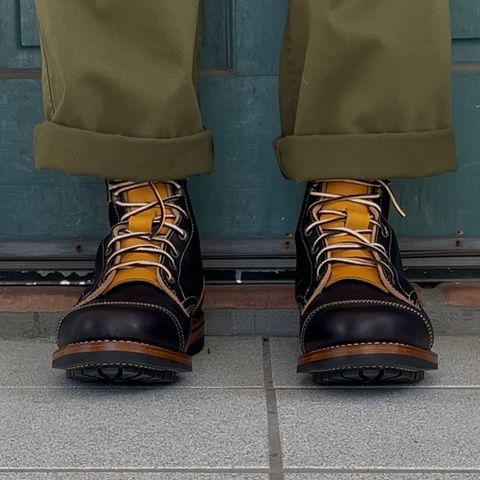 Truman Cap Toe Boot in Truman / Black Cypress Teacore