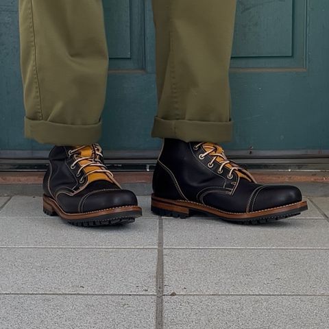 Truman Cap Toe Boot in Truman / Black Cypress Teacore