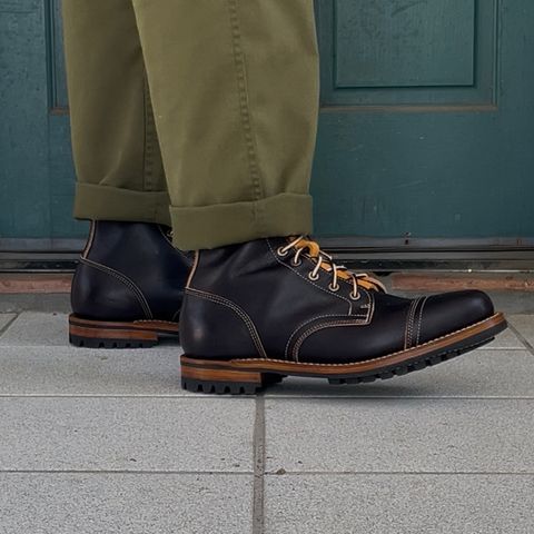 Truman Cap Toe Boot in Truman / Black Cypress Teacore