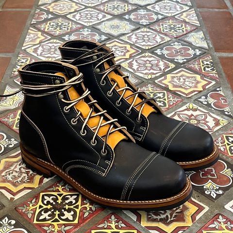 Truman Cap Toe Boot in Truman / Black Cypress Teacore