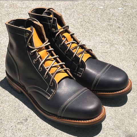 Truman Cap Toe Boot in Truman / Black Cypress Teacore