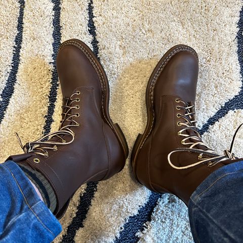 White's Farmer/Rancher in Seidel Brown Oil Tan