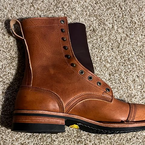Nicks DomePro in Horween English Tan Dublin