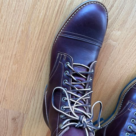 Truman Cap Toe Boot in Seidel Bay Double Shot