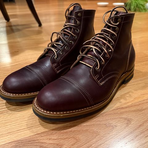 Truman Cap Toe Boot in Seidel Bay Double Shot