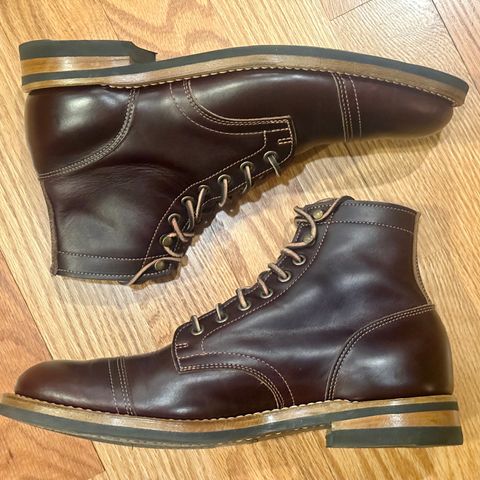 Truman Cap Toe Boot in Seidel Bay Double Shot