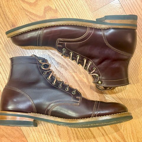 Truman Cap Toe Boot in Seidel Bay Double Shot