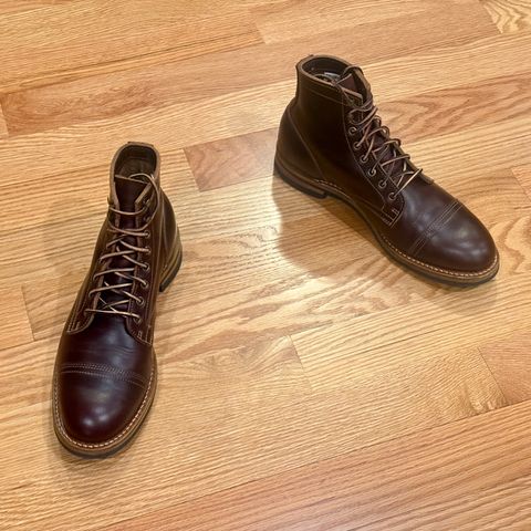 Truman Cap Toe Boot in Seidel Bay Double Shot