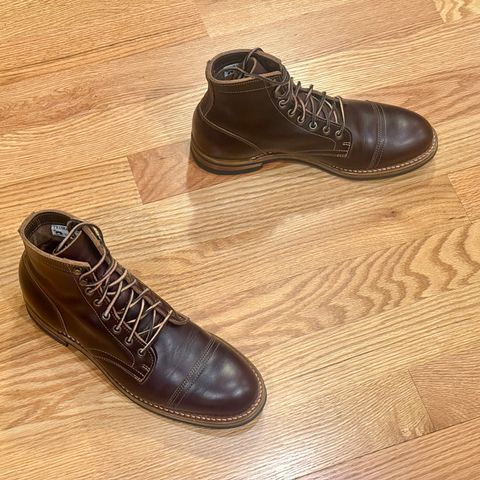 Truman Cap Toe Boot in Seidel Bay Double Shot