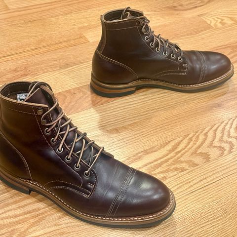 Truman Cap Toe Boot in Seidel Bay Double Shot