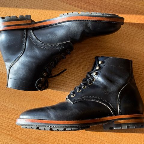 Parkhurst The Allen in Black Veg Tan Teacore