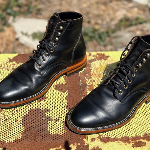 Parkhurst The Allen in Black Veg Tan Teacore