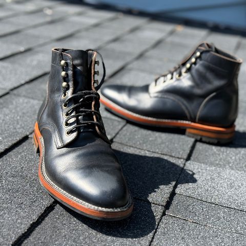Parkhurst The Allen in Black Veg Tan Teacore