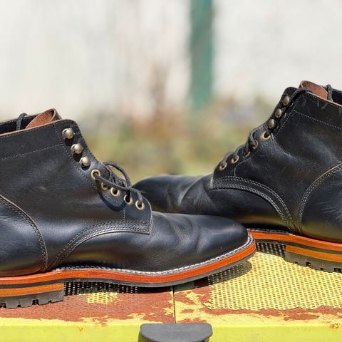 Parkhurst The Allen in Black Veg Tan Teacore