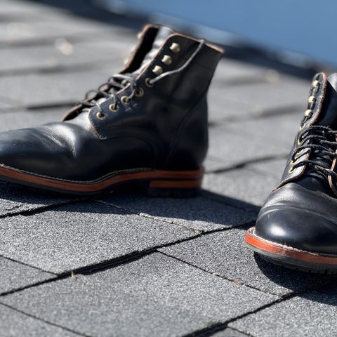 Parkhurst The Allen in Black Veg Tan Teacore