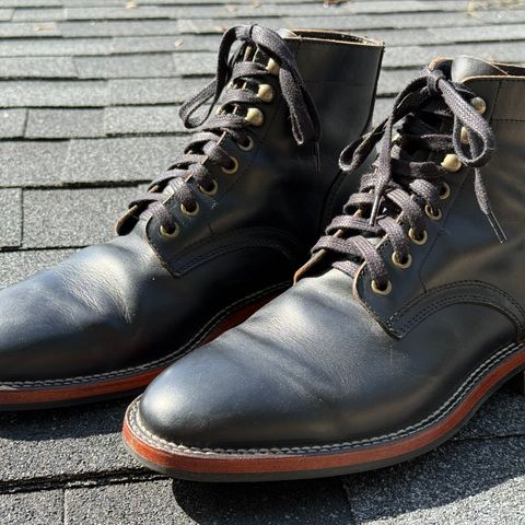 Parkhurst The Allen in Black Veg Tan Teacore