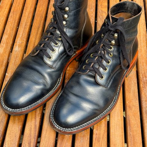 Parkhurst The Allen in Black Veg Tan Teacore