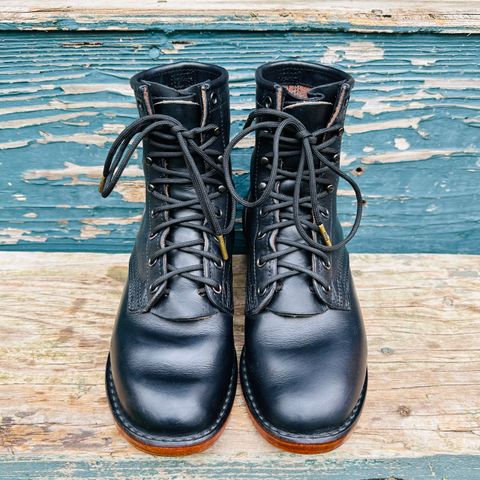 Nicks Becca in Wickett And Craig Navy Double Stuffed