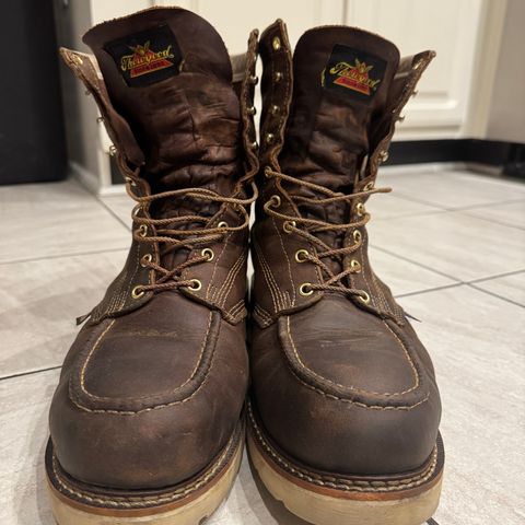 Thorogood American Heritage 8" Moc Toe in Seidel Trail Crazy Horse