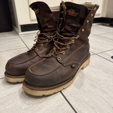 Thorogood American Heritage 8" Moc Toe in Seidel Trail Crazy Horse