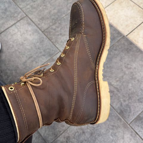 Thorogood American Heritage 8" Moc Toe in Seidel Trail Crazy Horse