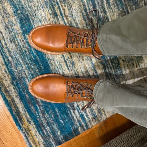 Grant Stone Diesel Boot in Badalassi Carlo Saddle Tan Minerva