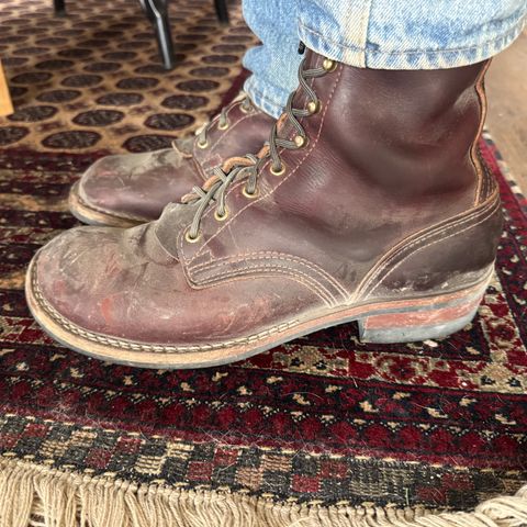 Nicks MTO in Wickett & Craig Burgundy Double Stuffed