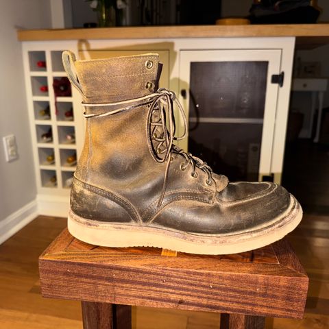Nicks Moc Toe in Tasman Leather Group Coyote Roughout