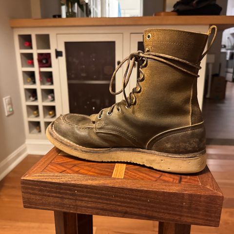 Nicks Moc Toe in Tasman Leather Group Coyote Roughout