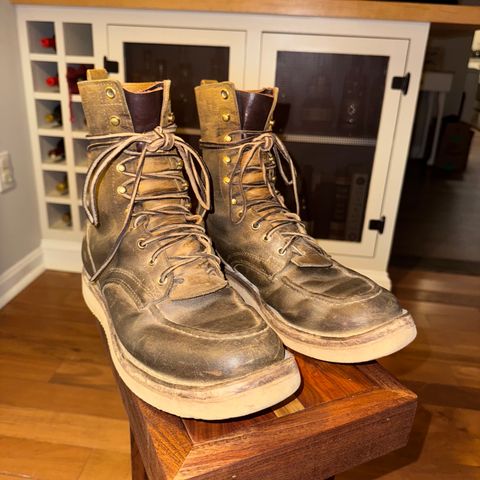Nicks Moc Toe in Tasman Leather Group Coyote Roughout