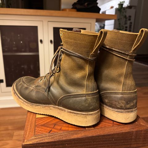 Nicks Moc Toe in Tasman Leather Group Coyote Roughout