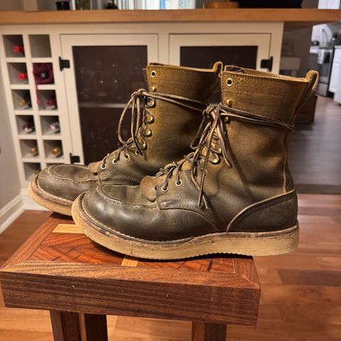 Nicks Moc Toe in Tasman Leather Group Coyote Roughout