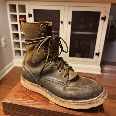 Nicks Moc Toe in Tasman Leather Group Coyote Roughout