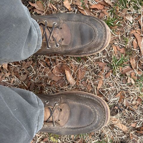 Nicks Moc Toe in Tasman Leather Group Coyote Roughout