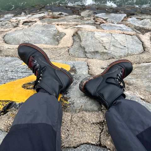 Red Wing Iron Ranger in S.B. Foot Black Harness