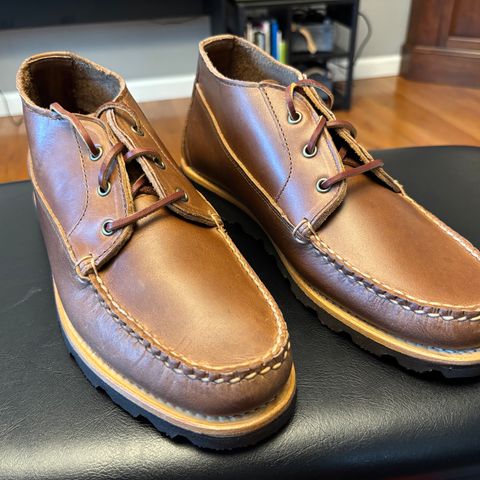 Rancourt & Co. Acadia Chukka Redux in Horween Natural Chromexcel