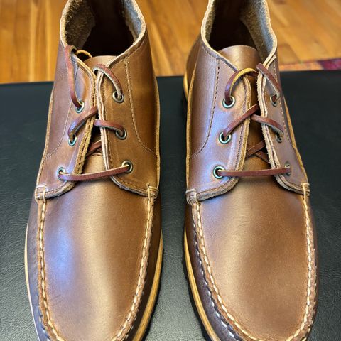 Rancourt & Co. Acadia Chukka Redux in Horween Natural Chromexcel