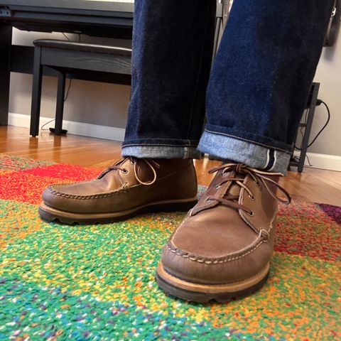 Rancourt & Co. Acadia Chukka Redux in Horween Natural Chromexcel
