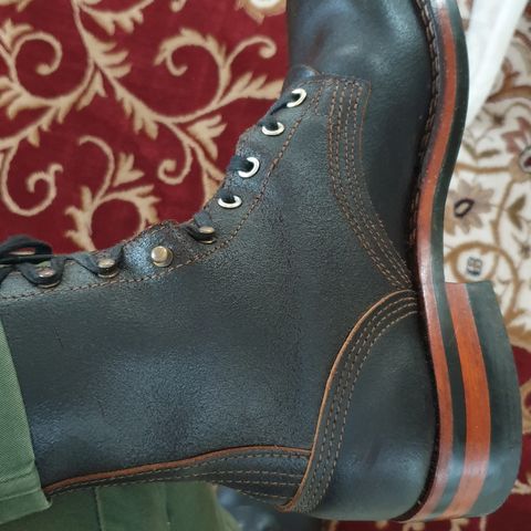 Nicks Officer in Horween Brown Waxed Flesh