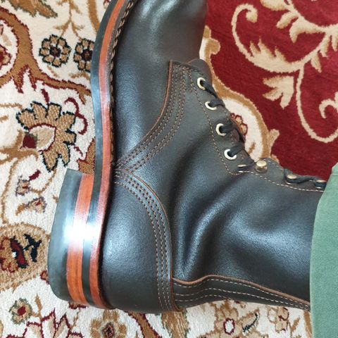 Nicks Officer in Horween Brown Waxed Flesh